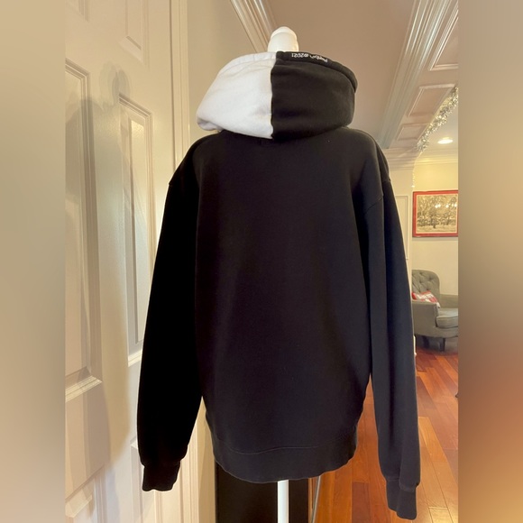 Like New! Black Cotton Blend Hoodie - Picture 4 of 7
